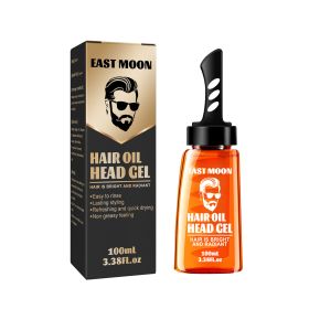 Men's Hair Wax Moisturizing Long-lasting Comb And Styling