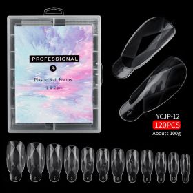 Nail Mold Crystal Extension Without Paper Holder (Option: 12 Style)