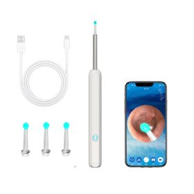 Wireless Smart HD Endoscope Luminous Ear Pick Ear Picking Tools (Color: )