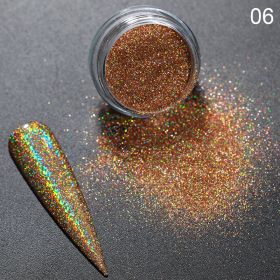 Aurora Magic Nail Powder Nail Glitter (Option: 6 Style)