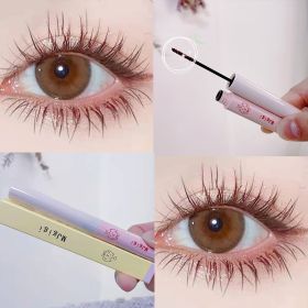 Slim Mascara Dense Curl Curl Anti Sweat Waterproof Mascara Styling Beginners (Color: )