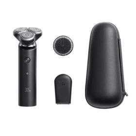 Black full body rechargeable portable razor (Option: )