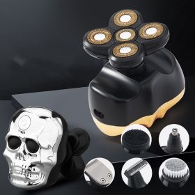 New Multifunctional Razor Halloween Skull Six In One (Color: )