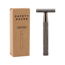 Old-Fashioned Manual Double-Sided Shaving Razor (Option: )