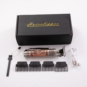 Electric Hair Clipper Men's Oil Head Electric Hair Clipper Hair Clipper Set Electric Hair Clipper Buddha Head Retro Household Cross-Border (Option: )