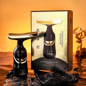 Ultrasonic Black Gold Massage Instrument Household (Option: )