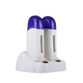 Double-seat beeswax hair removal wax machine multifunctional (Option: )