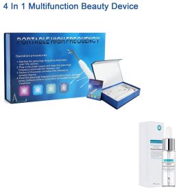 Electrotherapeutic Rod And Hairdressing Instrument  With Hyaluronic Acid Facial Serum (Option: )