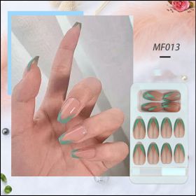 Repeated Use Of Removable Net Red Nail Stickers (Option: 13 Style-Glue models)