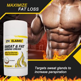 Fat Burning And Sweating Abdominal Muscle Cream (Color: )