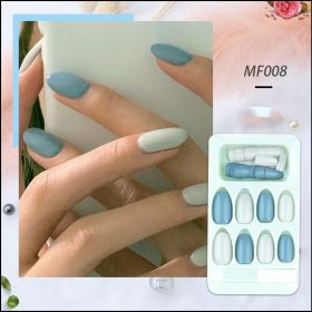 Repeated Use Of Removable Net Red Nail Stickers (Option: 8 Style-Glue models)