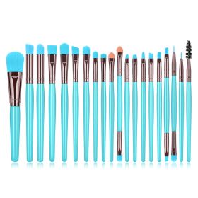 20pcs Fluorescent Color Makeup Brush Set (Option: )