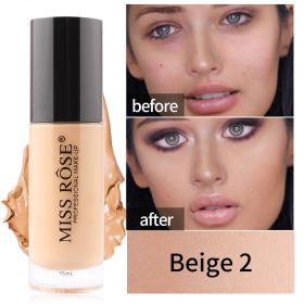 Waterproof Oil Control Light Natural Long-lasting Concealer Liquid Foundation (Option: )