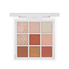 Earth Color Matte Pearlescent Nine  Eyeshadow (Option: Color1)