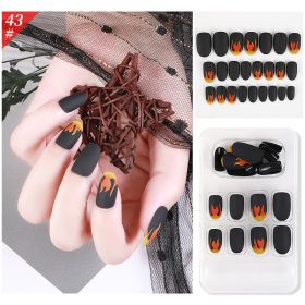 New Fake Nails Wearable Nail Patch (Option: F74143)