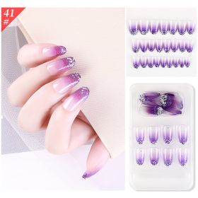 New Fake Nails Wearable Nail Patch (Option: F74141)