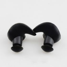 Swimming Silicone Spiral Ear Plugs (Color: )