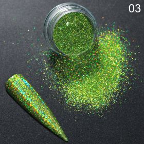 Aurora Magic Nail Powder Nail Glitter (Option: 3 Style)