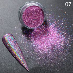 Aurora Magic Nail Powder Nail Glitter (Option: 7 Style)