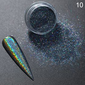 Aurora Magic Nail Powder Nail Glitter (Option: 10 Style)