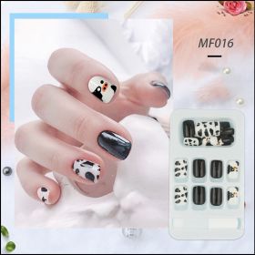 Repeated Use Of Removable Net Red Nail Stickers (Option: 16 Style-Glue models)