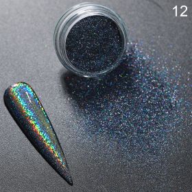 Aurora Magic Nail Powder Nail Glitter (Option: 12 Style)