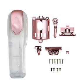 Hair Clipper Personality Modified Shell Electric Clippers Upper And Lower Cover Transparent Accessories (Option: )