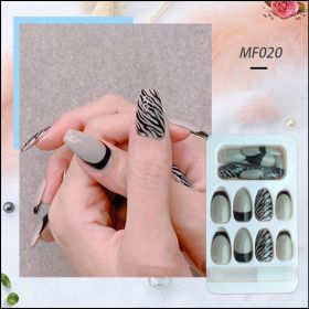 Repeated Use Of Removable Net Red Nail Stickers (Option: 20style-Glue models)